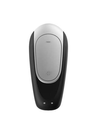 Sextoy de couple vibrant USB connecté Double Fun noir - CC5972560010